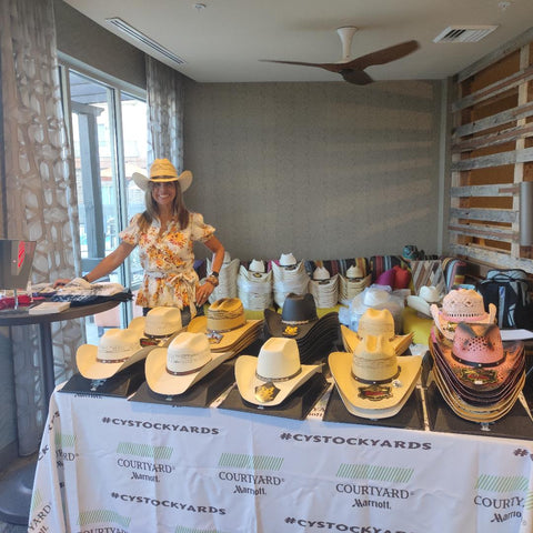 Corporate Event Logo Cowboy Hats