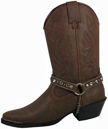 Charlotte Brown Cowgirl Boot
