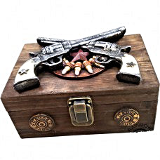 Old West Pistol Gift Box