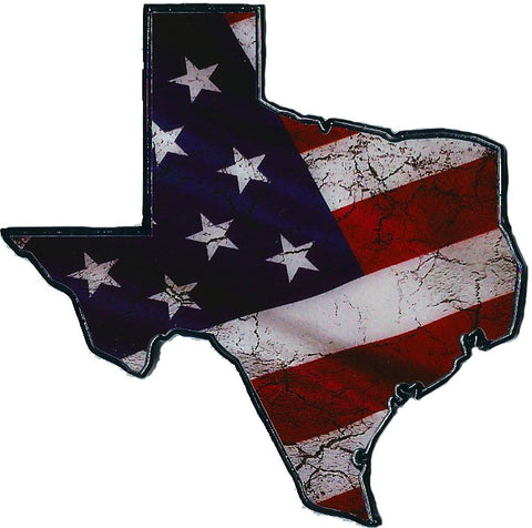 Texas USA Flag Automobile Emblem