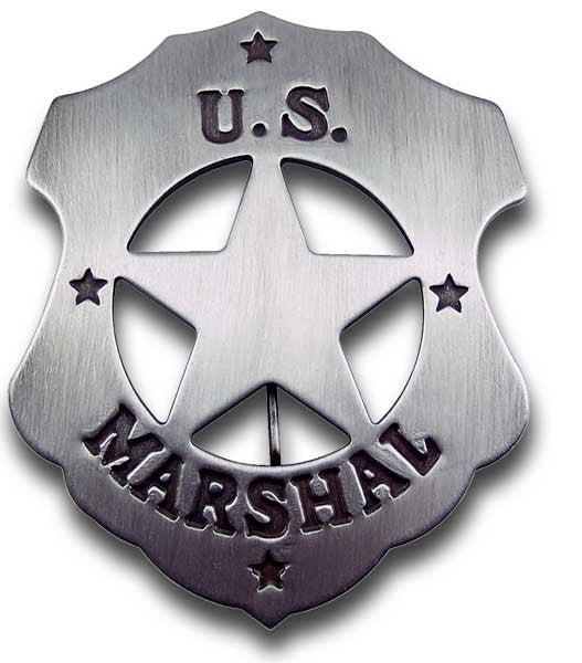 US Marshal Shield Badge – Wild Wild West