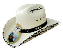 Shatung-Straw Cattleman Bull Rider Cowboy Hat