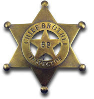 Chief Brothel Inspector Badge