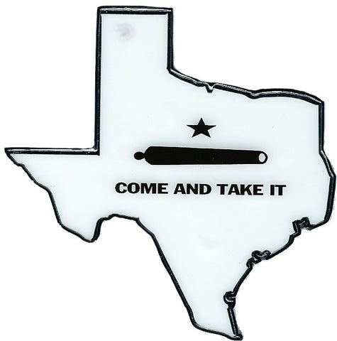 State of Texas Come and Get It Automobile Emblem