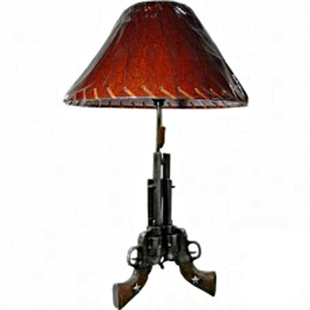 Old west Pistol Lamp