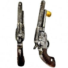 Old West Pistol Door Handles