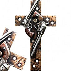 Old West Gun Cross