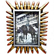 Gold Bullet Picture Frame