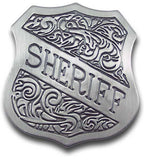 Sheriff Shield Badge